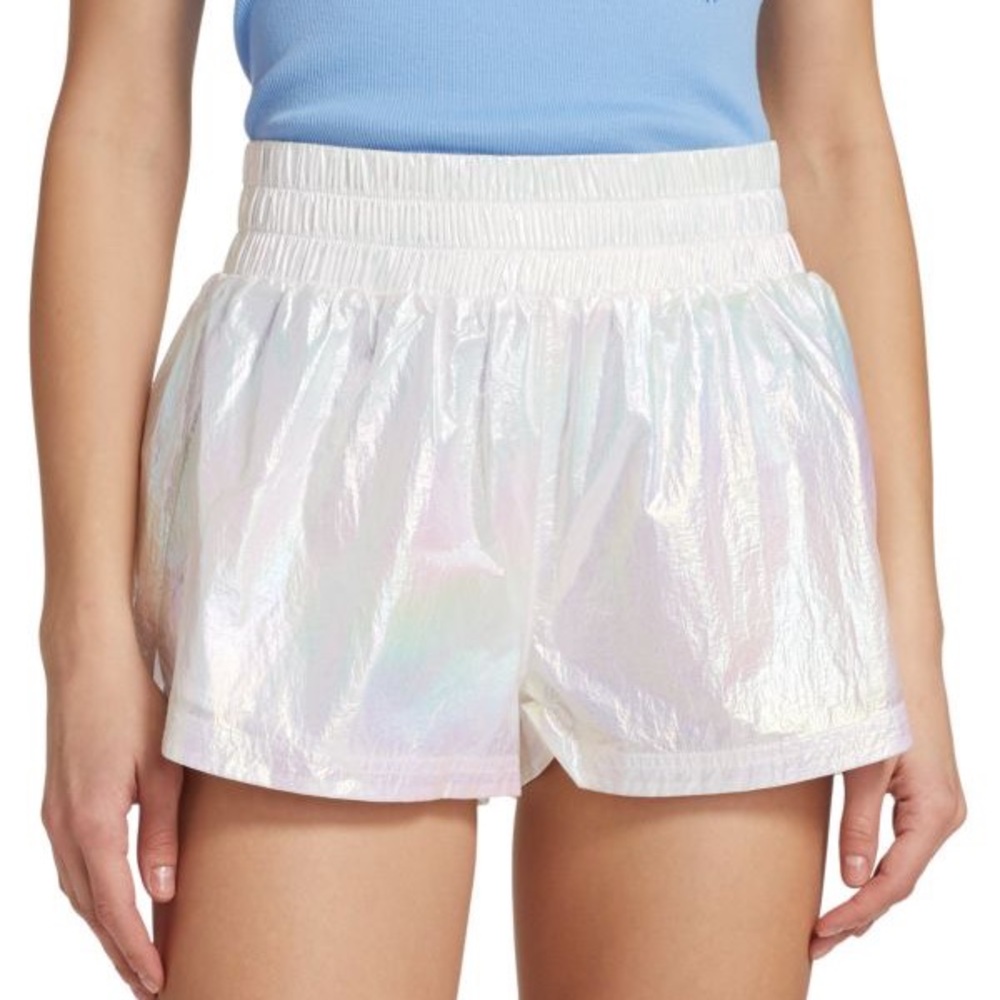 Eleven by Venus Williams and K Swiss Light It Up Iridescent Shorts in White